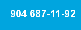 904 687-11-92 904 687-11-92